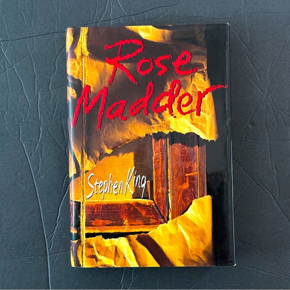 Rose Madder by Stephen King (1st Edition) | Fiction, Horror | Hardcover Book